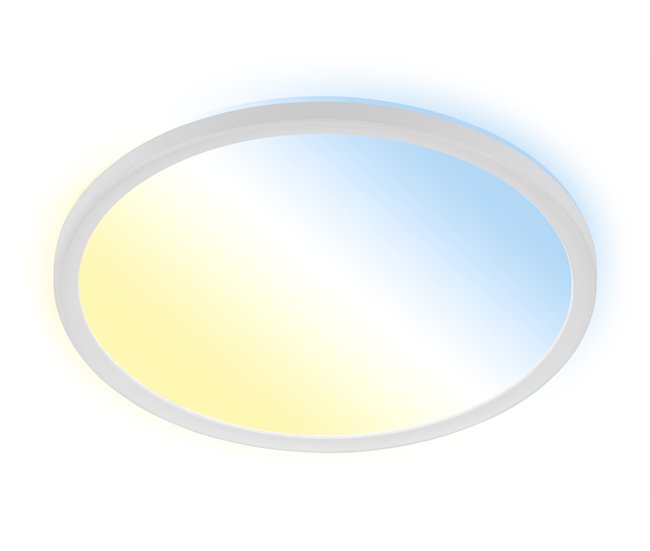 Plafon SLIM LED 1 18W 29cm circular marca BRILONER Branco