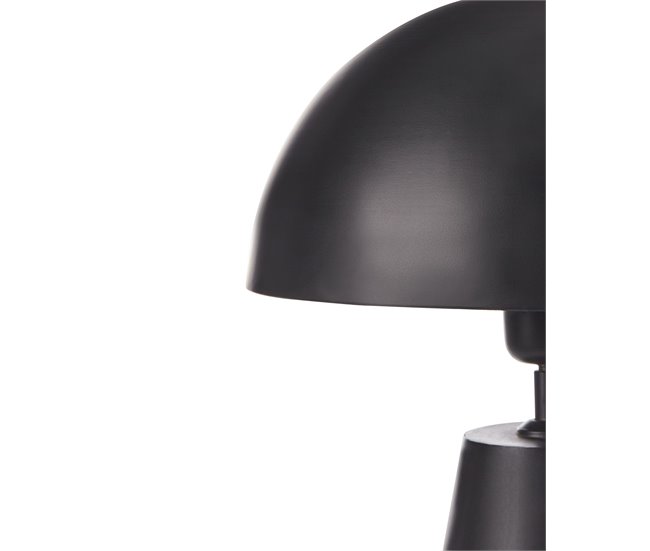 Beliani Candeeiro de mesa PALMIET Preto