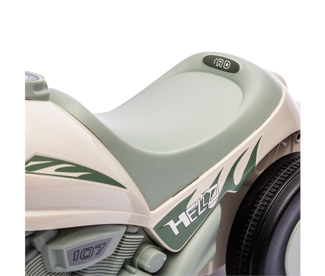 Carro Andador Plastico e Metal AIYAPLAY Cru