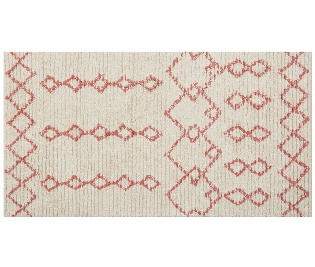 Beliani Pelos curtos BUXAR 80x150 Bege