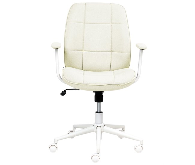Beliani Cadeira de escritório CARLTON Bege