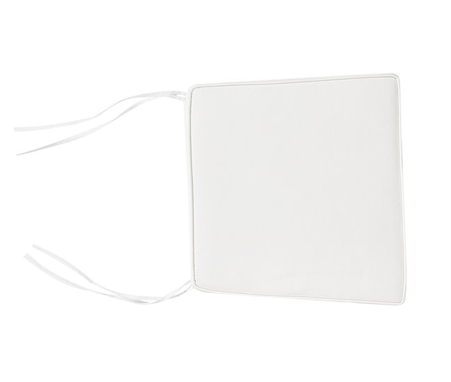 Beliani Almofada de assento para exterior TERNI Branco/ Bege