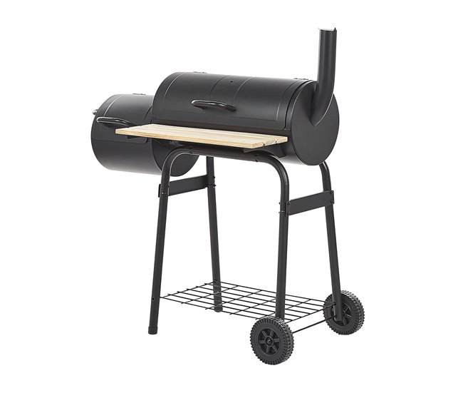 Beliani Barbacoa de carbón SATAH Preto