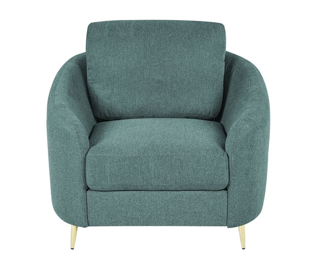 Beliani Poltrona TROSA Verde