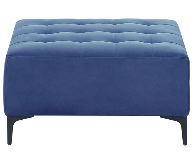 Beliani Reposapiés ABERDEEN Azul