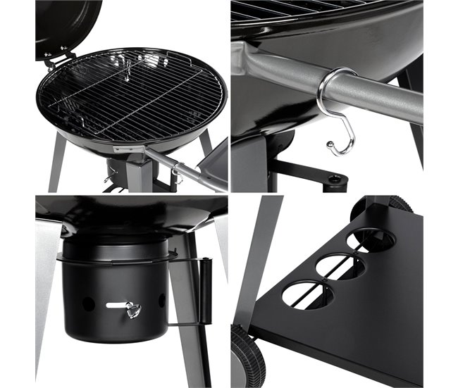 SOMAGIC - Barbecue a carvão YUTAN Preto