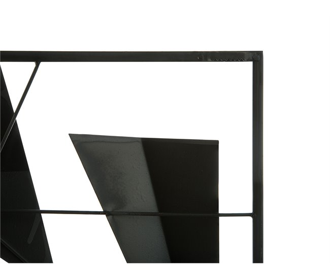 Beliani Decoração de parede ZINC Azul