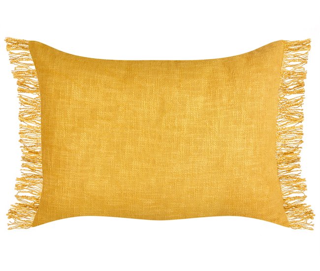 Beliani Almofada decorativa MABA Amarelo