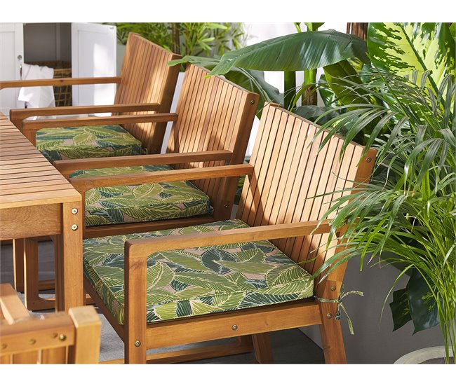 Beliani Cadeira de jardim SASSARI Verde
