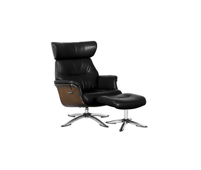 Cadeirão DELTA relax manual petro Preto