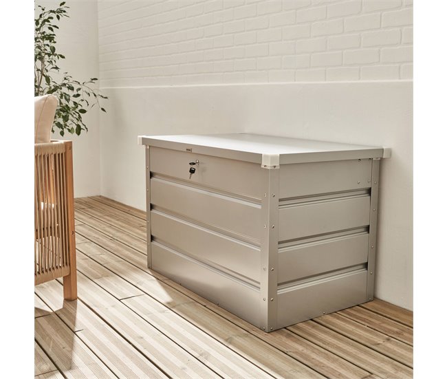 Arca de jardim metálica DALLAS 285L 99 AlumÍnio