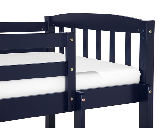 Beliani Beliche Pinho REVIN 97x208 Azul Marino