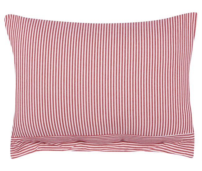 Beliani Almofada decorativa AALITA 60x40 Vermelho