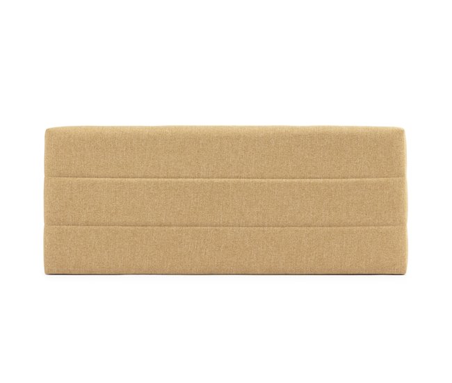  Cabeceira estofada Miconos Mustard 140 Mostarda