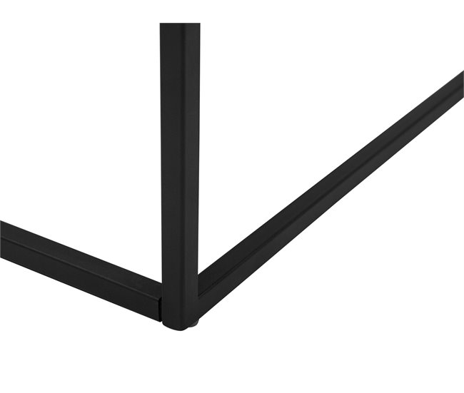 Beliani Mesa de apoio DELANO 60x60 Madeira