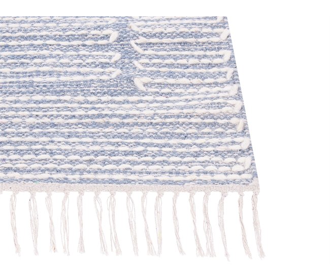 Beliani Pelos curtos ANSAR 80x150 Branco/ Bege