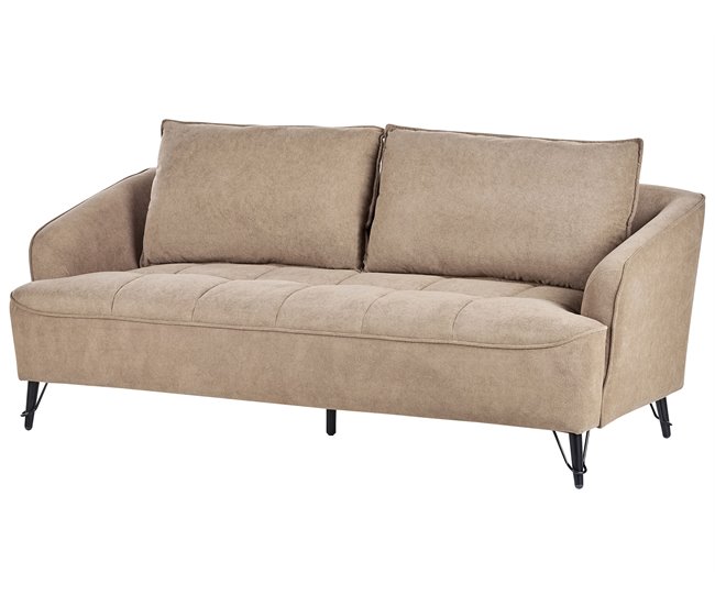 Beliani Conjunto de sofás HOBRO Branco