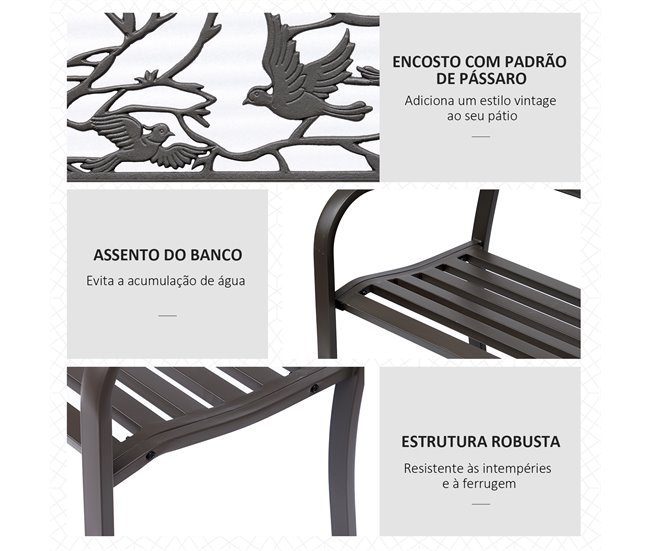 Banco de Exterior Castanho