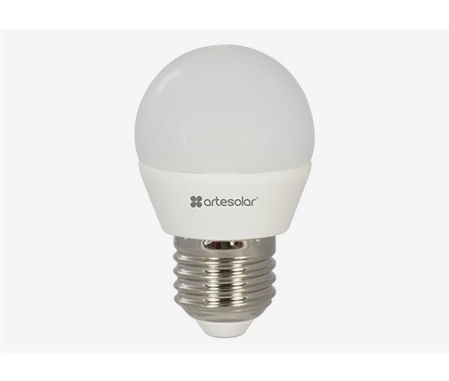Lâmpada esférico LED 6W E27 quente Branco