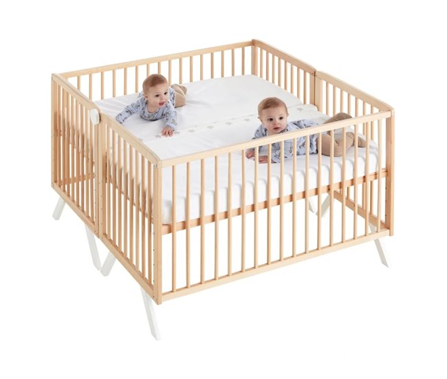 Berço transformável Koala para gémeos: co-sleeping, duplo e individual Madeira