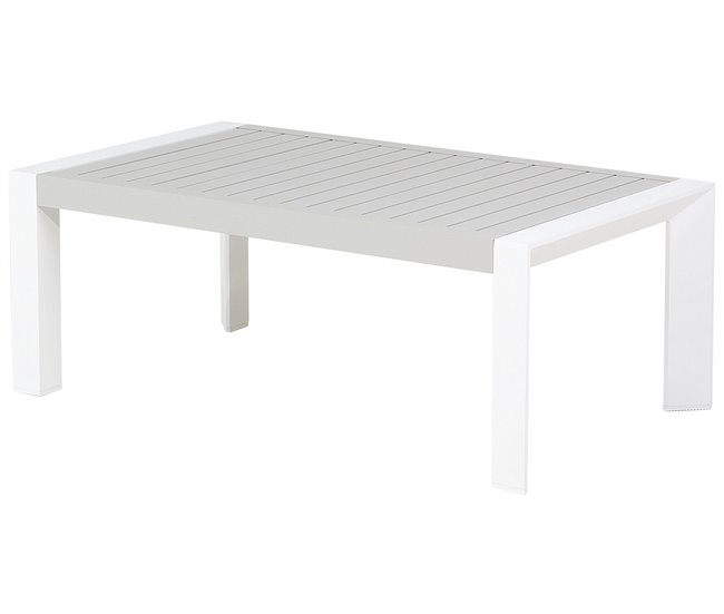 Beliani Conjunto lounge CASTELLA Cinza