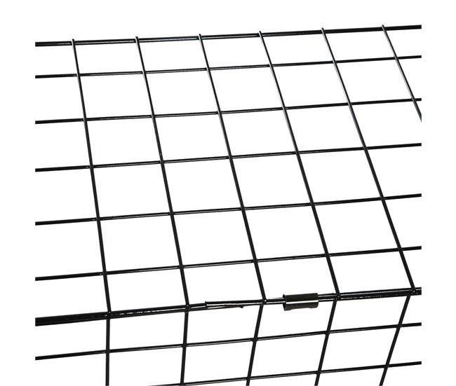 Protetor de Lareira Metal HOMCOM Preto