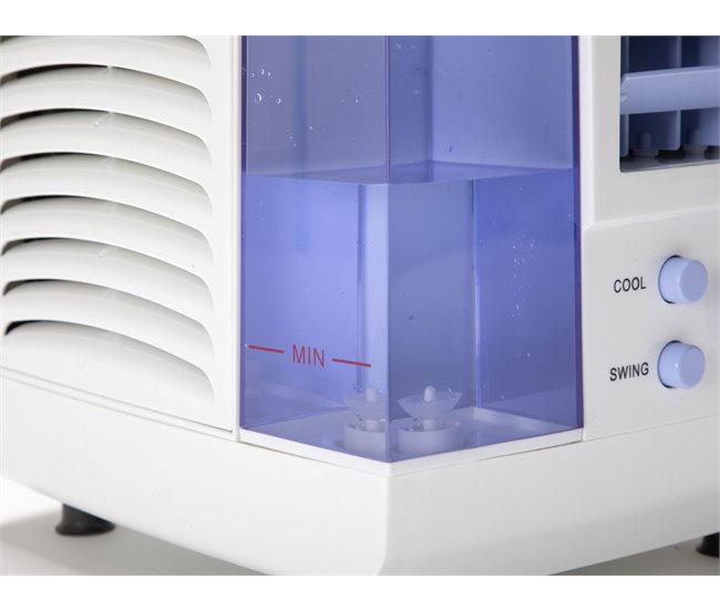 Climatizador evaporativo de mesa Branco