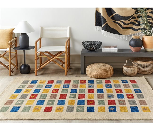 Beliani Pelos curtos MURATLI 160x230 Multicor