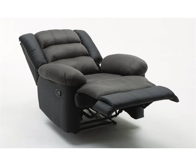 Poltrona de relaxamento Preto