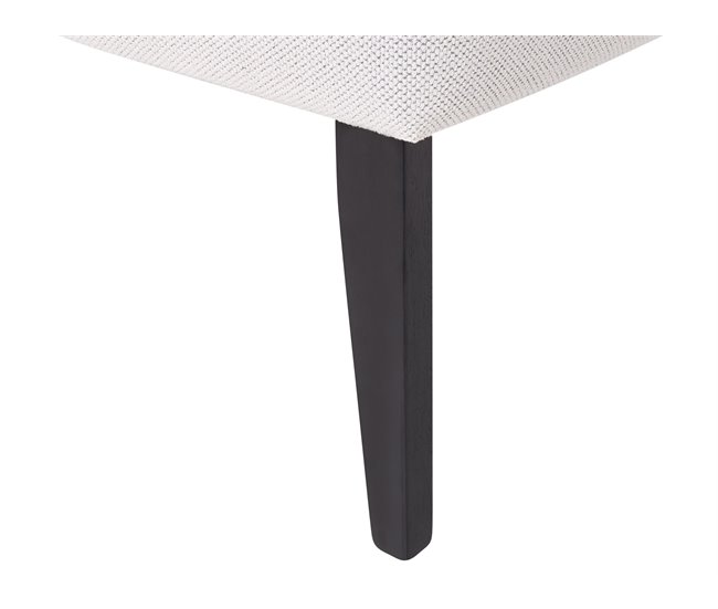 Beliani Chaise longue versão à direita Poliéster BIARRITZ Branco