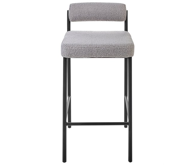 Beliani Silla de bar AMAYA Azul