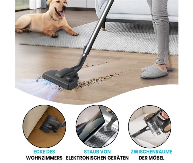 SUPERLEX SVC007DE Aspirador de Mão - 600W Cinza