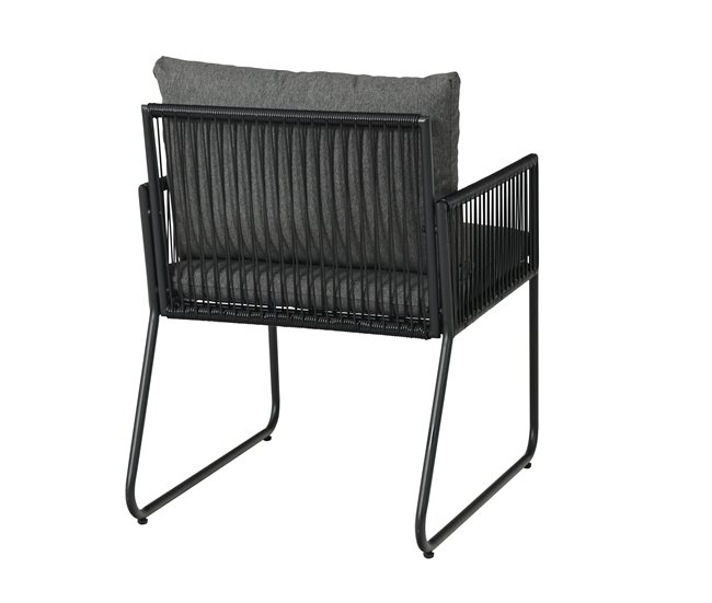 Set de jardim KELLY cor cinza escuro Cinza Escuro