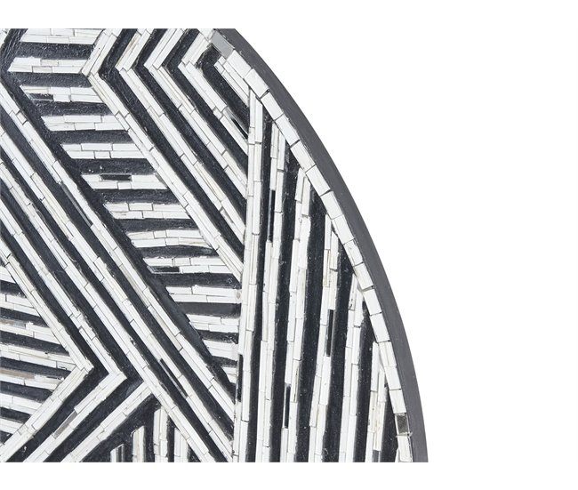 Beliani Decoração de parede MANDAU Branco