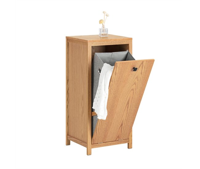 SoBuy BZR96-N Cesto para roupa suja BZR96-N com 1 cesto Natural