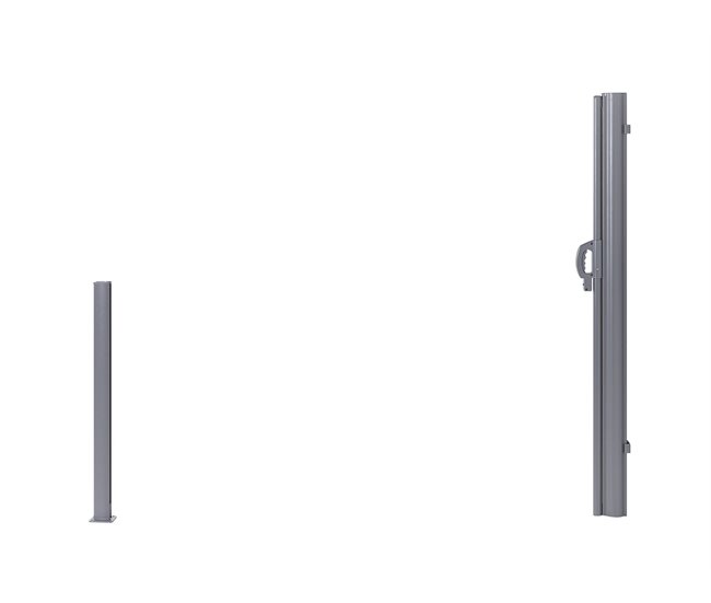 Beliani Toldo lateral DORIO 305x9 Bege