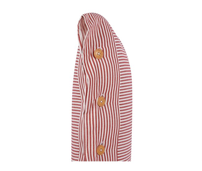 Beliani Almofada decorativa AALITA 60x40 Vermelho