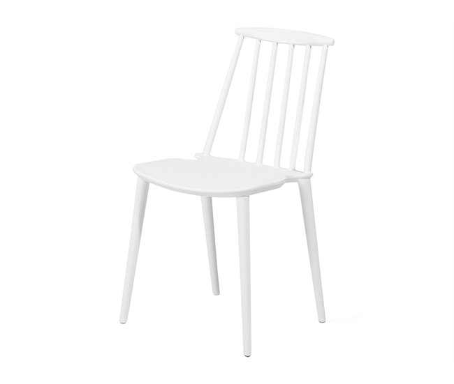 Beliani Cadeira de refeição VENTNOR Branco