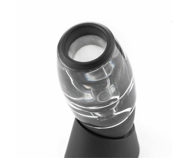Arejador de Vinho com Filtro, Suporte e Capa Transparente