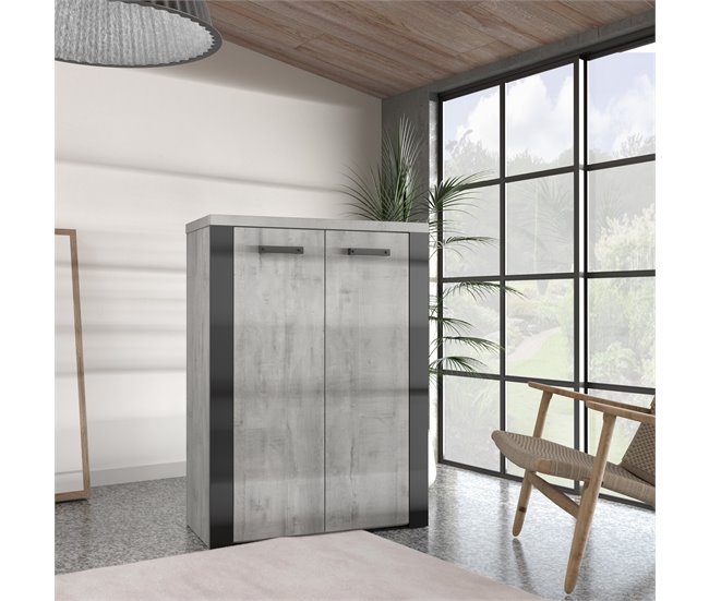 Sapateira NELEKE Preto / Cinza