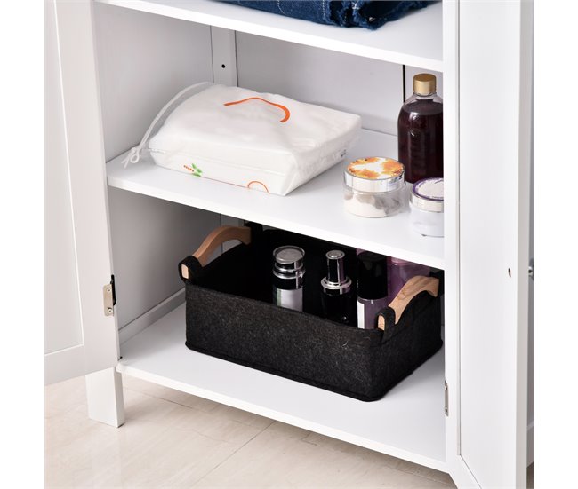 Armário Casa de Banho MDF kleankin, casa - natal 60 Branco