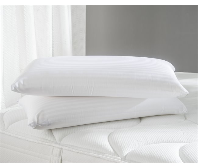 Pack 2 almofadas VISCOELÁSTICA 60 cm Branco