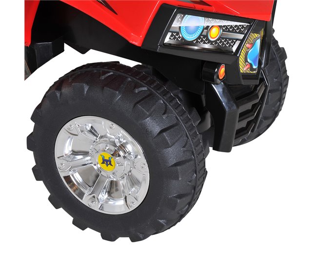 Carro Andador PP e metal HOMCOM Vermelho