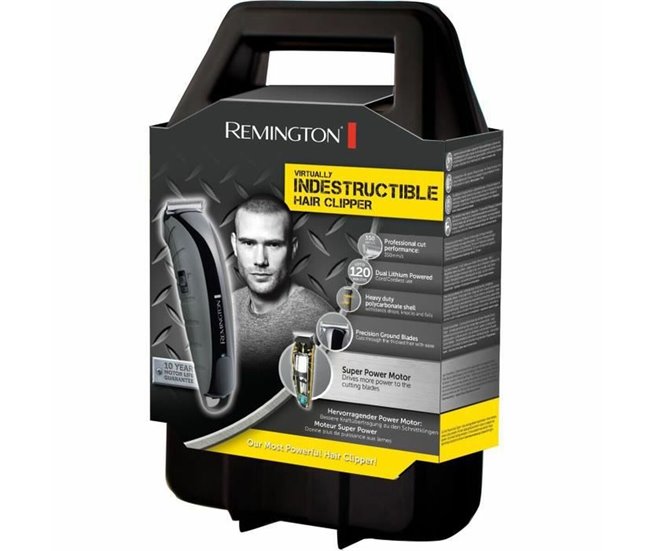 Aparador de Cabelo-Máquina de Barbear Indestructible HC5880 Preto