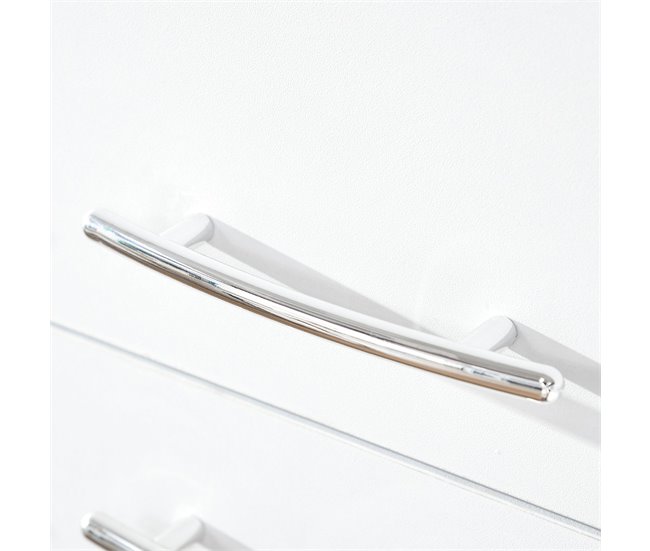 Armário Melamina HOMCOM, casa - cozinha Branco