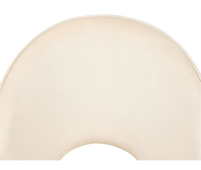 Beliani Cadeira de refeição MAGALIA Creme