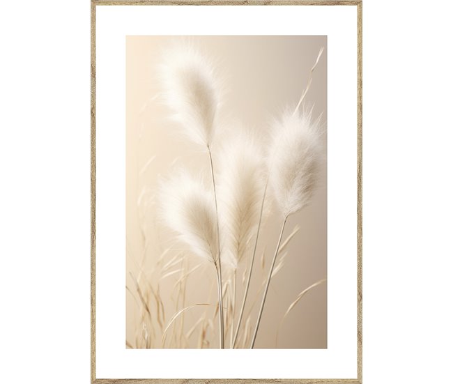 Quadro art deco HOJAS SECAS 35x50cm marca MARCOMUEBLE  Multicor