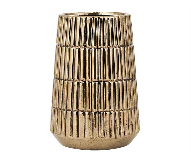 Beliani Jarro decorativo QANAWAT Dourado