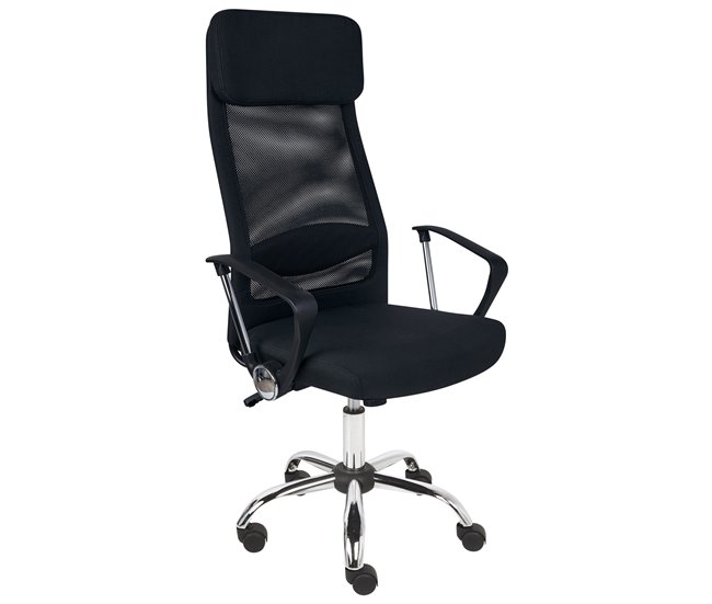 Beliani Cadeira de escritório PIONEER II Preto