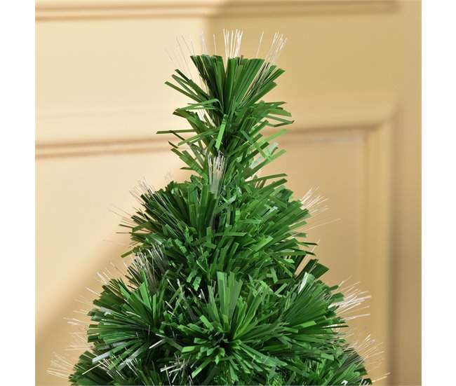 Árvore de Natal PVC e Plástico HOMCOM, casa - natal Verde